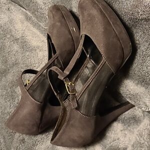 T Strap Heels
